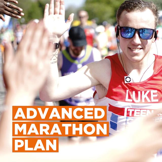 cancer research uk marathon training plan